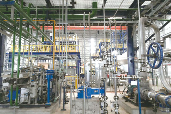 清華核能院國家重大專項高溫氣冷堆示范電站——主氦風機試驗回路項目 該項目是我公司制造、安裝總承包項目，現(xiàn)已安裝完畢，氦檢密封試驗一次成功